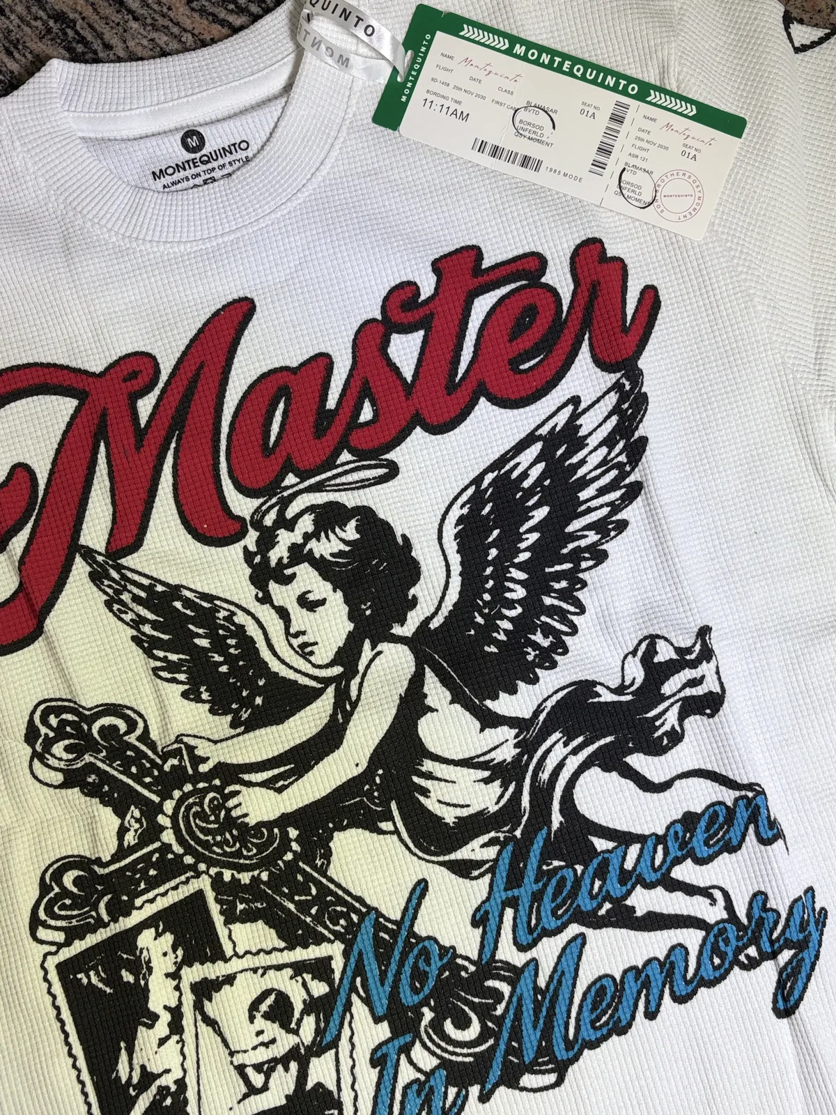 Cherub Waffle Tee